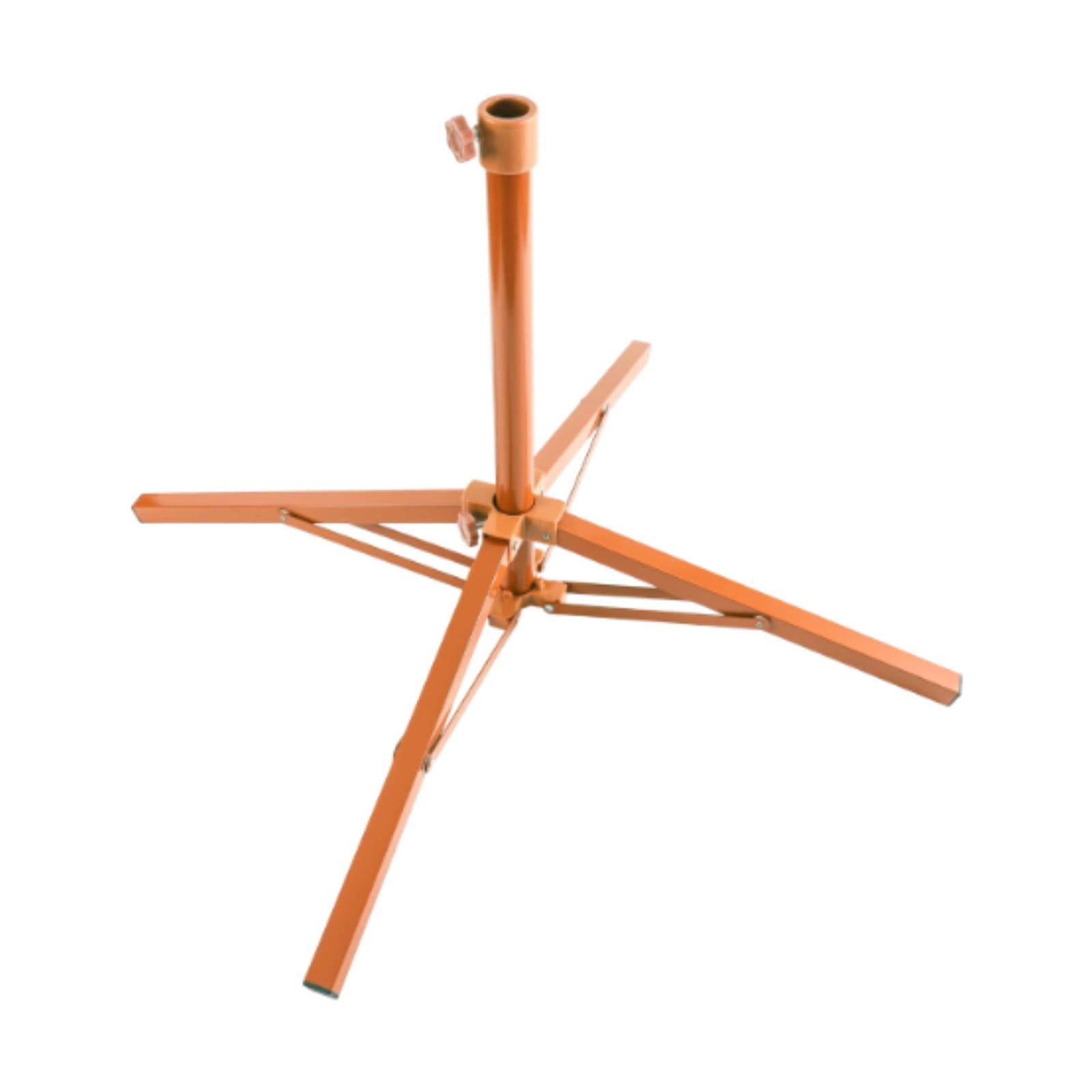 oshhni Beach Umbrella Stand Folding Practical Stable Advertising Umbrella Stand Parasol