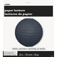 thumbnail image 2 of Round Paper Lantern, 10 in, Black, 1ct, 2 of 3