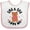 White and Pink, variant on Inktastic Oma and Opa Love Me Grandchild Bear Girls Baby Bib