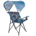 thumbnail image 3 of GCI Outdoor SunShade Comfort Pro Portable Folding Canopy Chair, Lichen Blue, 3 of 10