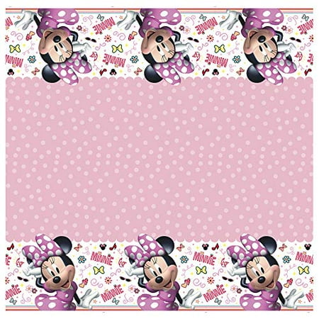 minnie 1ct rectangular multicolor iconic mouse plastic disney unique table