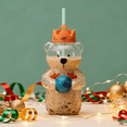 thumbnail image 4 of Cute Bear Glass Tumbler with Straw,2025 Cup for Iced Coffee,Beer,Wine & Cocktails - Perfect Holiday Gift for Friends,Family & Social Media Influencers, 4 of 11