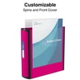 thumbnail image 3 of Staples 3" 3-Ring Better Binder Pink 2/Pack ST55890-CCVS, 3 of 8