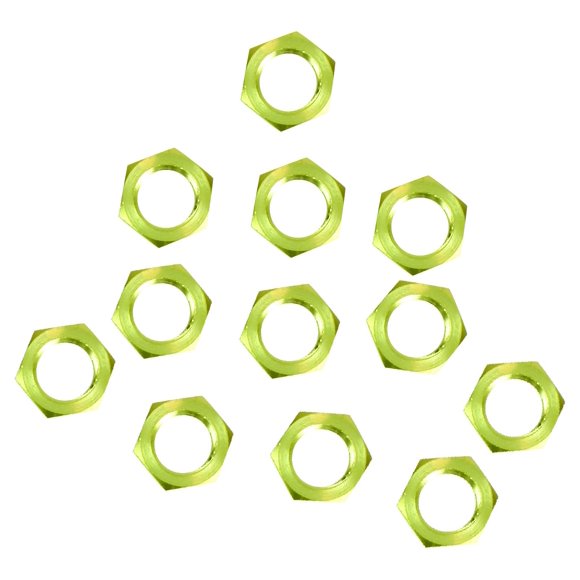 Nuts Hex Jandorf, 1/8 pulgadas IP, latón macizo, paquete de 12