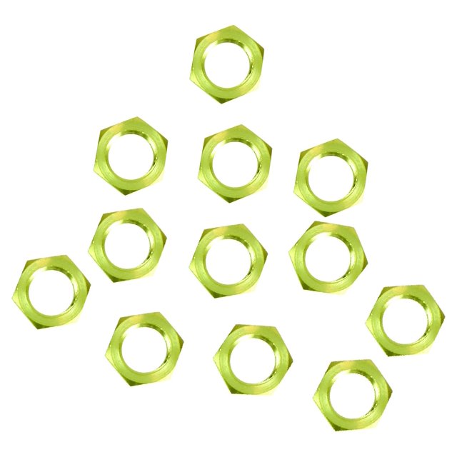 Nuts Hex Jandorf, 1/8 pulgadas IP, latón macizo, paquete de 12