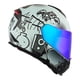 thumbnail image 2 of Casco Roda Revenge Pro Led Gris Mate Chill Abatible Mica Azul Svs gris S, 2 of 6