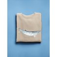 thumbnail image 3 of Cetacea Dwarf Minke Whale. Sweatshirt Men -June Erica Vess Designs, Male 3X-Large, 3 of 4