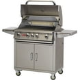 thumbnail image 3 of Bull Outdoor Products Angus 4-Burner Propane Gas Grill with Cabinet, 3 of 5