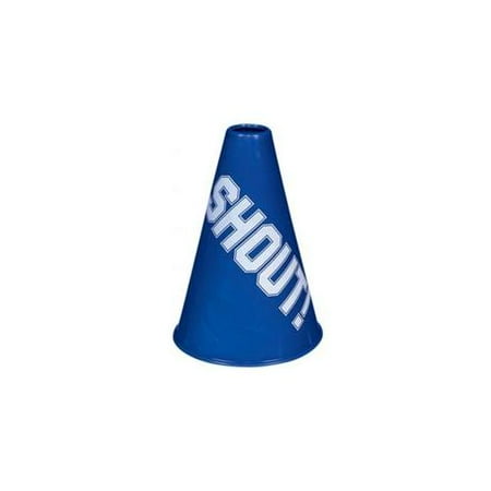 Amscan 154517 8. 5'' x 5. 5'' Blue Plastic Megaphone