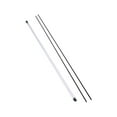 thumbnail image 3 of Siruishop 2 Pieces Golf Alignment Sticks Swing Trainer for Putting Full Swing Practice black, 3 of 8
