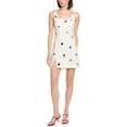 thumbnail image 4 of STAUD womens  Sable Mini Dress, l, White, 4 of 5