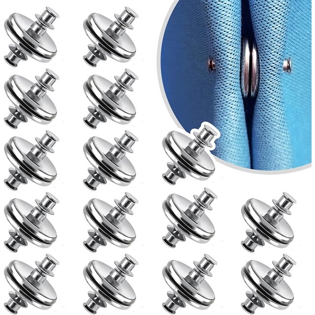 15 Pairs Curtain Closure, Curtain Weights with Back