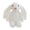 White, variant on Bunny Stuffed Animal, 7.87in Cute Rabbit Plush, Easter Gift Soft Bunny Plush Long Ear Stuffed Animal (Off White)