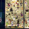 thumbnail image 6 of Halloween Window Stickers, 173Pcs Black Cat & Skeleton & Ghosts, 6 of 6
