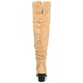 thumbnail image 4 of Journee Womens Zivia Stacked Heel Over The Knee Boots, 4 of 10