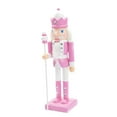 thumbnail image 2 of Nutcracker Figurine 10" Christmas Nutcracker Soldier for Holiday Mantel Home Scepter, 2 of 8