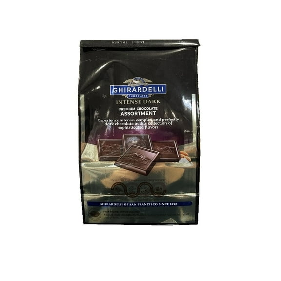 Ghirardelli Squares Intense Dark Premium Chocolate Assortment, 19.14 Ounce