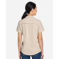 thumbnail image 3 of CORE365 CE510W Women's Ultra UVP Marina Shirt-Stone-S, 3 of 6