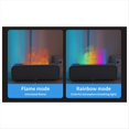 thumbnail image 4 of Máquina de Aromaterapia de Llama Simulada Control Remoto Iluminación de 7 Colores Temporización Silencio Humidificación Perfume Dilatador Negro, 4 of 5