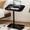 Black, variant on PinkSheep Small Side Table End Table Accent Table Tray Table Mini Table Little Table for Living Room Small Spaces, Black, Height Adjustable