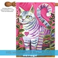 thumbnail image 5 of Toland Home Garden My Catnip No Touch Kitty Cat Flag Double Sided 28x40 Inch, 5 of 5