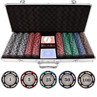 500 piece Z-Pro 13.5g Clay Poker Chips