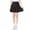 Black, variant on Eltusu Girls Skirts, Elastic Waist Casual Cotton Printed School Uniform Skirts Pink Size 3-12 T