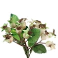 thumbnail image 4 of Mini bayas de fruta falsa, plantas artificiales de granada, ramo floral con estambres Blanco, 4 of 9