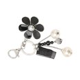 thumbnail image 4 of Bag Pendant, Portable Exquisite Flower Pattern Women Keychains Stylish  For Purse, 4 of 8