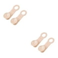 thumbnail image 3 of Bewildely Paquete de 2 elevadores de asiento de inodoro con mango de ventosa universal para evitar tocar el soporte de elevación accesorio Rosa claro 2piezas, 3 of 6