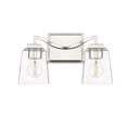 thumbnail image 2 of Millennium Lighting  Avenna 2/3 Light Vanity Fixture 2 Light - Polished Nickel, 2 of 5