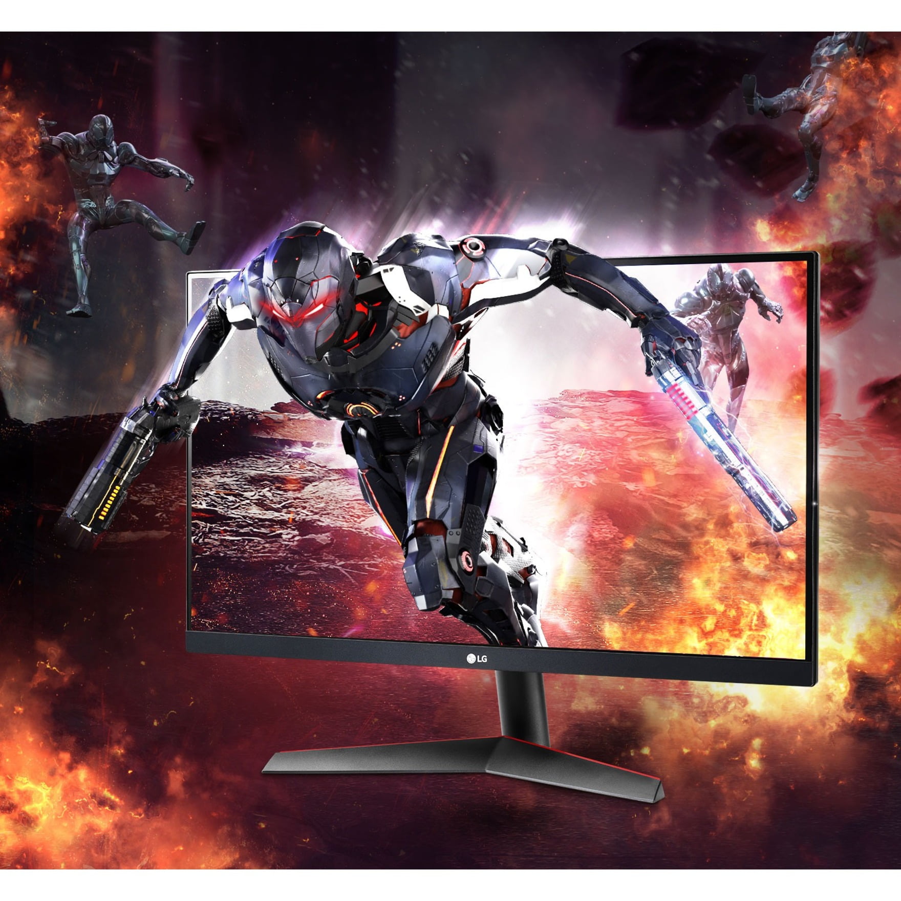 LG UtraGear Monitor 24 pulgadas gaming 144 Hz 24GN600-B