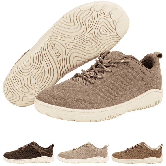 Hike Footwear Ridge Plus Barefoot Hiking Trail Shoes, Low-Cut, Zero Drop Sole, Barefoot Shoes for Women Men
