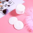 thumbnail image 1 of HLONK Tampons de Coton Réutilisables Dissolvant Lingettes Biologiques Rondes Plates Disques Cernes de Maquillage Tout Visage Carré Rond Vernis Naturel Ongles, 1 of 10