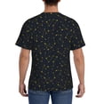 thumbnail image 3 of Bixox Men's Constellation Printed Short Sleeve Skinny Athletic T-Shirt, 3 of 6