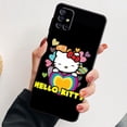 thumbnail image 1 of Funda de silicona de lujo con dibujos animados de Hello Kitty para Samsung Galaxy A70, A02s, A02, A01, A10, A20e, A10s, A03 Core, A04, A50, A40, A03s, A04s Fivean unisex, 1 of 2
