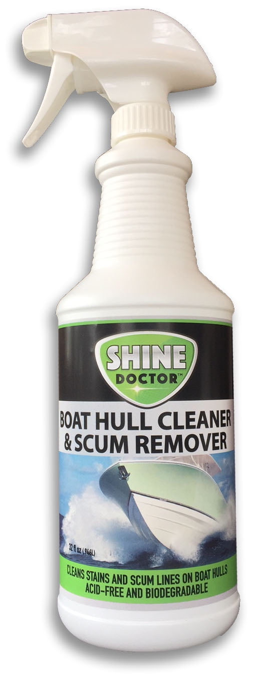 Shine Doctor Boat Hull Cleaner 32 oz. Removes Stains and Scum Lines
