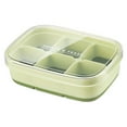 thumbnail image 2 of XIAOLE Large Square Ice Compartment Trays For Freezer With Lid ,6 Ice Tray Ice Cube Mold Ice Pick Ice Maker,Easy Release Reusable Ice Popsicles Molds,Ice Bucket Or Iced Coffee Cup For Bar, 2 of 7