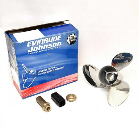 Evinrude Johnson Rebel Boat Propeller 0763995 | BRP OMC LH 15 x 21P