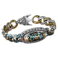 thumbnail image 1 of Pulsera Mantra de seis caracteres, pulsera giratoria de cuentas Dzi de ojos, joyería de creativo pulsera Feng Shui para hombres 22CM, 1 of 8