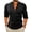 Black, variant on Long Sleeve Shirts for Men, Men's Button Down Long Sleeve Shirts Shirts Beach Casual Regular Fit Band Collar Shirts Men