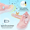 thumbnail image 4 of Calcetines acuáticos BARERUN para niños pequeños, rosas, talla 6, 4 of 7