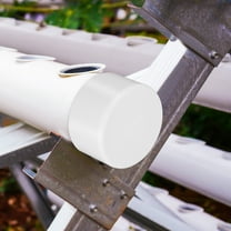 FESTFENDS 4Pcs PVC Pipe Caps for Industrial Use 11.8X2.8X1.4in