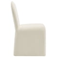 thumbnail image 6 of Side Dining Chair, White, Fabric, Bar Pub Cafe Bistro Dining Kitchen Hospitality Restaurant, Modern Contemporary, HB37862, 6 of 10