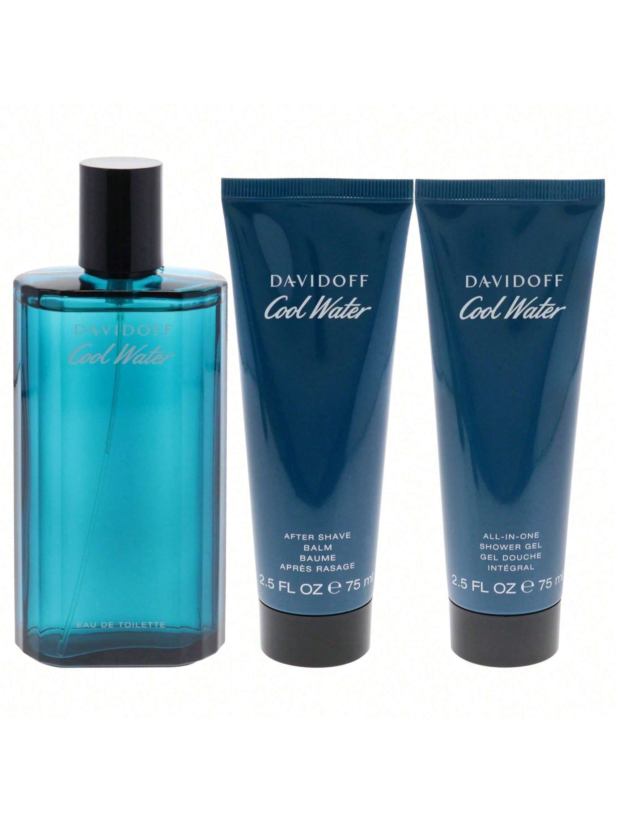 Davidoff Cool Water Men 3 Piece Set, Gift, Cologne, Lavender