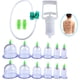 thumbnail image 4 of Juegos de terapia de ventosas de 12 tazas para el cuidado de la salud, kits de terapia de ventosas de masaje chino, ventosas de vacío para músculos Feliz Sencillez, 4 of 5