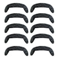 thumbnail image 3 of 10 Uds. De bigotes falsos, disfraz de barba de Halloween, accesorios de Cosplay, pelo Facial para escenario Negro Jinwen barba falsa, 3 of 8