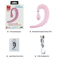 thumbnail image 5 of SHARE SUNSHINE Wireless Ear Hook Earphones, Stereo Single Ear Bluetooth Earphones, 180° Rotation Sound Hole, Lightweight Wireless Bluetooth Headset, 5 of 10