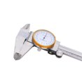 thumbnail image 4 of Dial Caliper with Depth Rod 0‑200mm Manual Measuring Gauge with Clear Scales Silver, 4 of 4