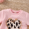 thumbnail image 5 of LAPAKIDS Toddler Girl Clothes 4-5T Girls Leopard print Pullover Sweatshirt Fall Winter Outfits, 5 of 6